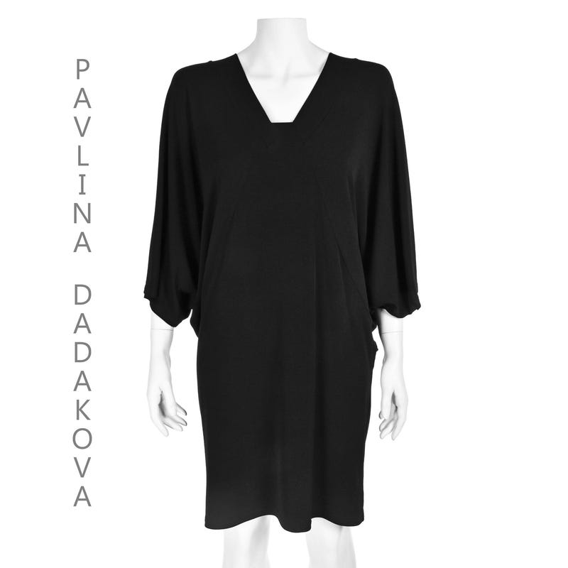 Pavlina Dobby Dress Black