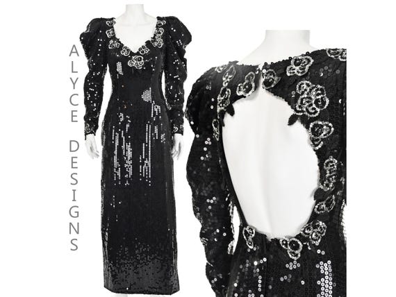 alyce designs black dress 61950 Alyce Prom