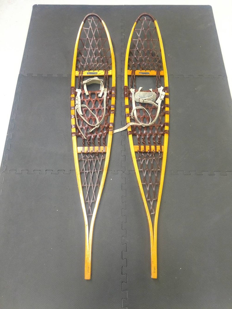 Vintage Snocraft Snowshoes Made in 1960'S in Norway Maine Etsy