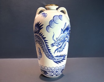 Ceramic Vase - Chinese Dragon