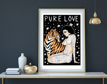 Print Pure love