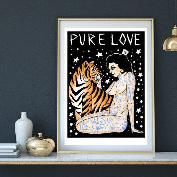 Print Pure love
