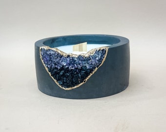 Geode Crystal Soy Candle | Birthday Candle