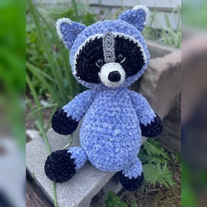 Cuddle Raccoon Crochet Pattern