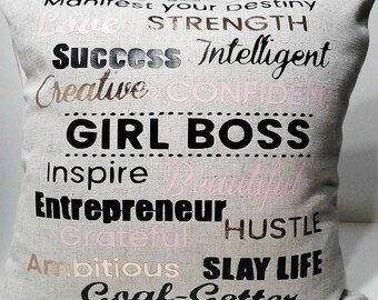 Manifest Your Destiny Pillow