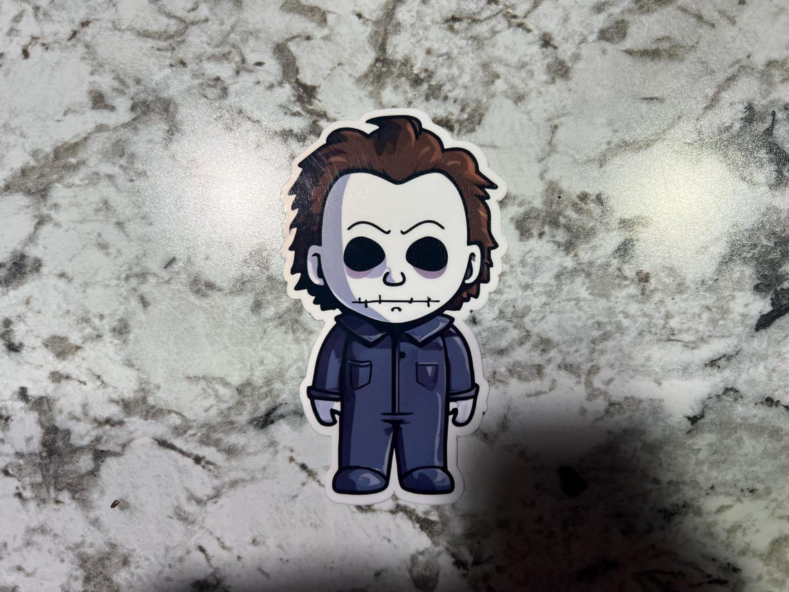 Halloween Michael Myers St Icker for Laptop Michael Myer Stickers for ...