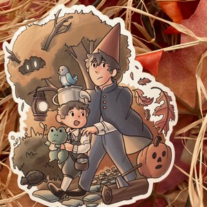 Over The Garden Wall All Character Print Etsy