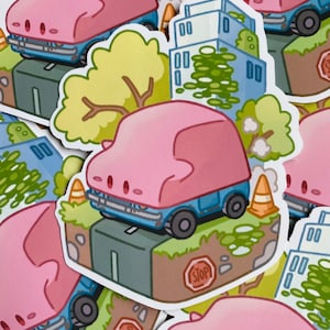 Kirby Karby Sticker