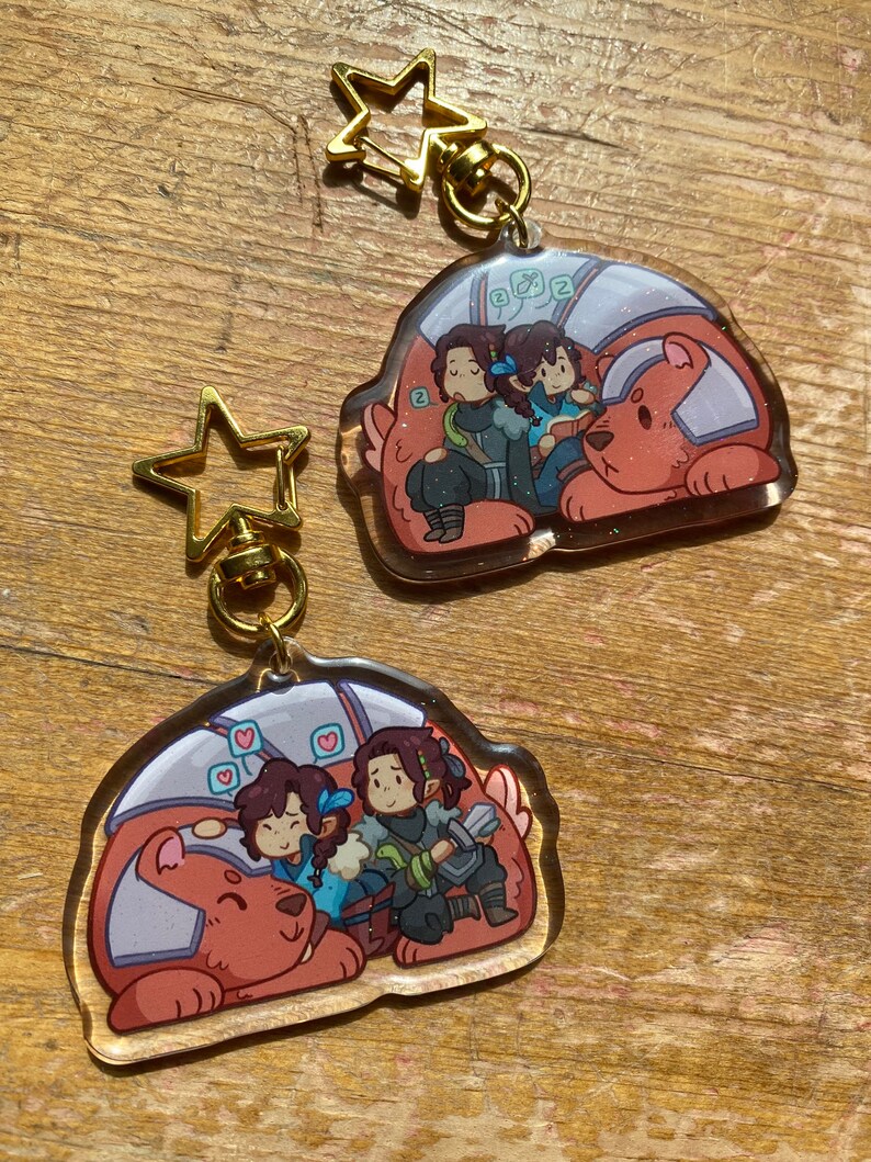 Critical Role Vox Machina Trinket and Twins Charm double Etsy Australia