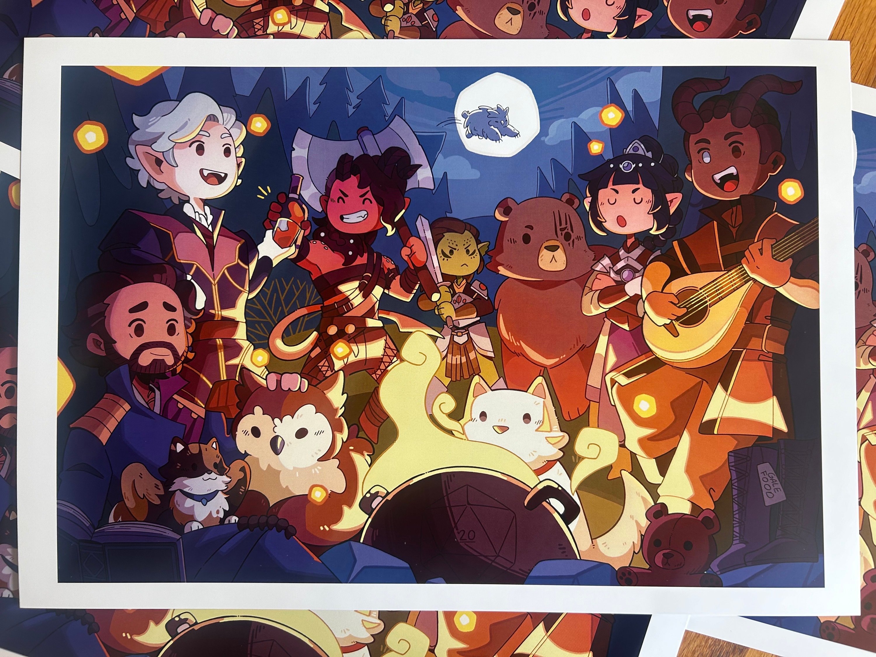 Baldurs Gate 3 Print