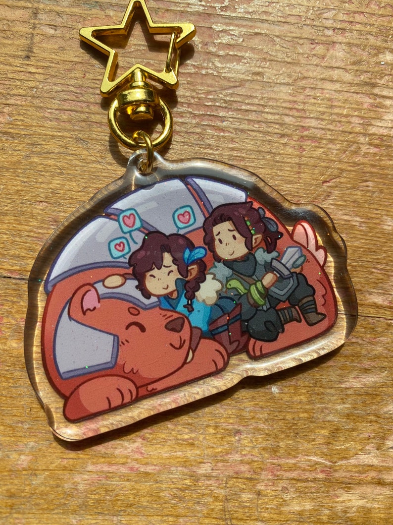 Critical Role Vox Machina Trinket and Twins Charm double Etsy Australia