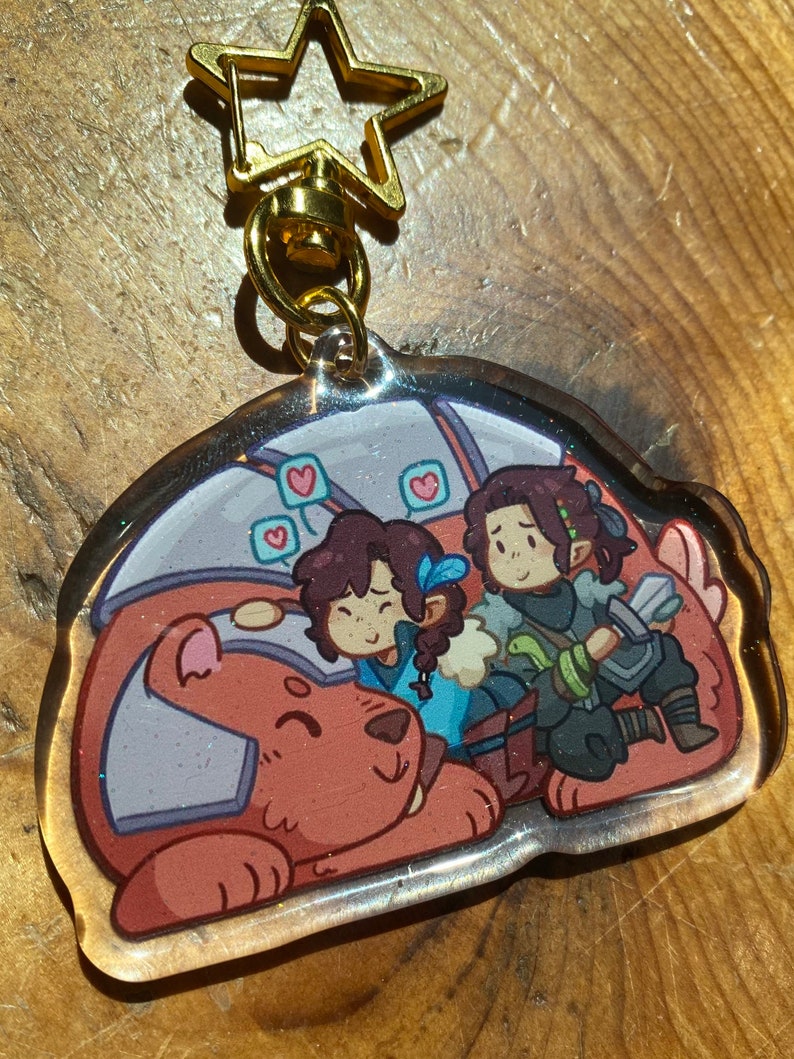 Critical Role Vox Machina Trinket and Twins Charm double Etsy Australia