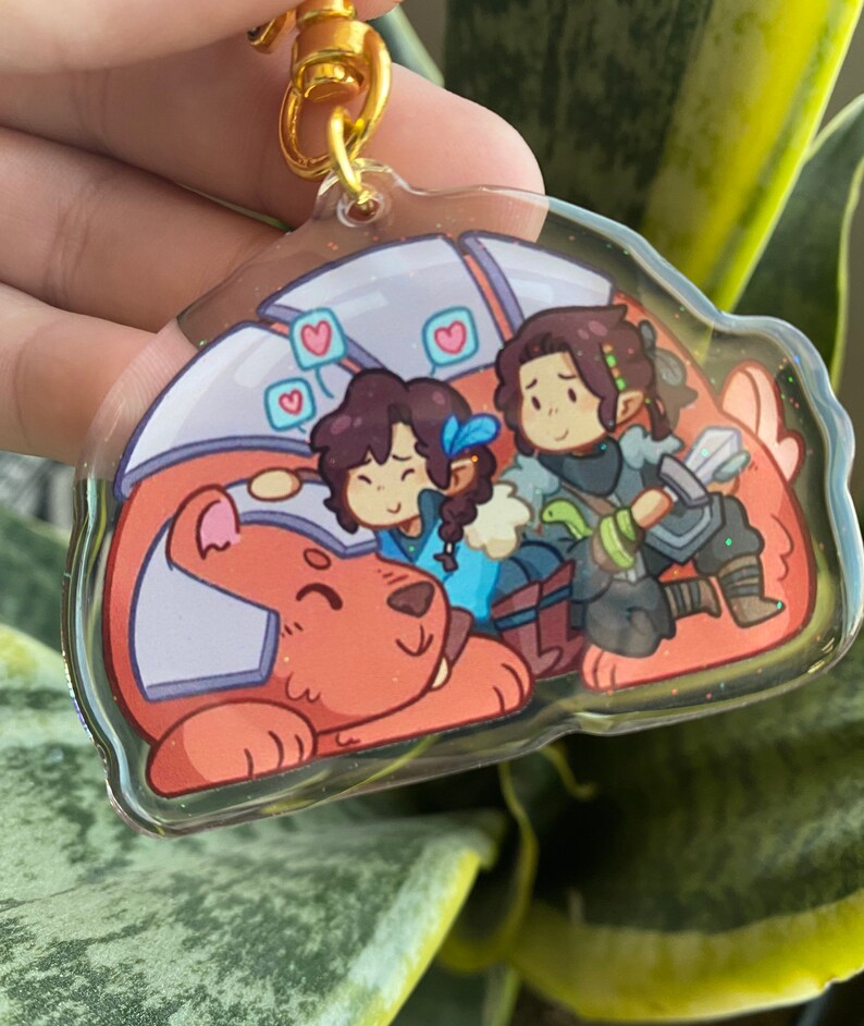 Critical Role Vox Machina Trinket and Twins Charm double Etsy Australia