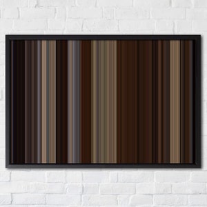 Django Unchained Printable Wall Art - Movies converted to color art, abstract art, minimal art, movie poster, color art, line art