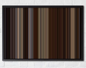 Django Unchained Printable Wall Art - Movies converted to color art, abstract art, minimal art, movie poster, color art, line art