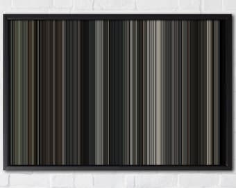 Interstellar Printable Wall Art - Movies converted to color art, abstract art, minimal art, movie poster, color art, line art