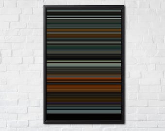 Blade Runner 2049 Printable Wall Art - Movies converted to color art, abstract art, minimal art, movie poster, color art, line art
