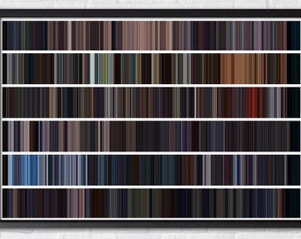 Star Wars Printable Wall Art - Movies converted to color art, abstract art, minimal art, movie poster, color art, line art