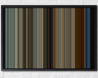 Mamma Mia! Movies as color art, Printable Wall Art, abstract art, minimal art, movie poster, color art, line art