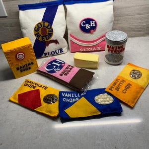 Individual Chip Cookie Ingredients