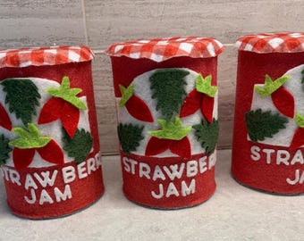 Felt Strawberry Jam