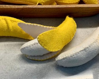 Peeled and Whole Bananas