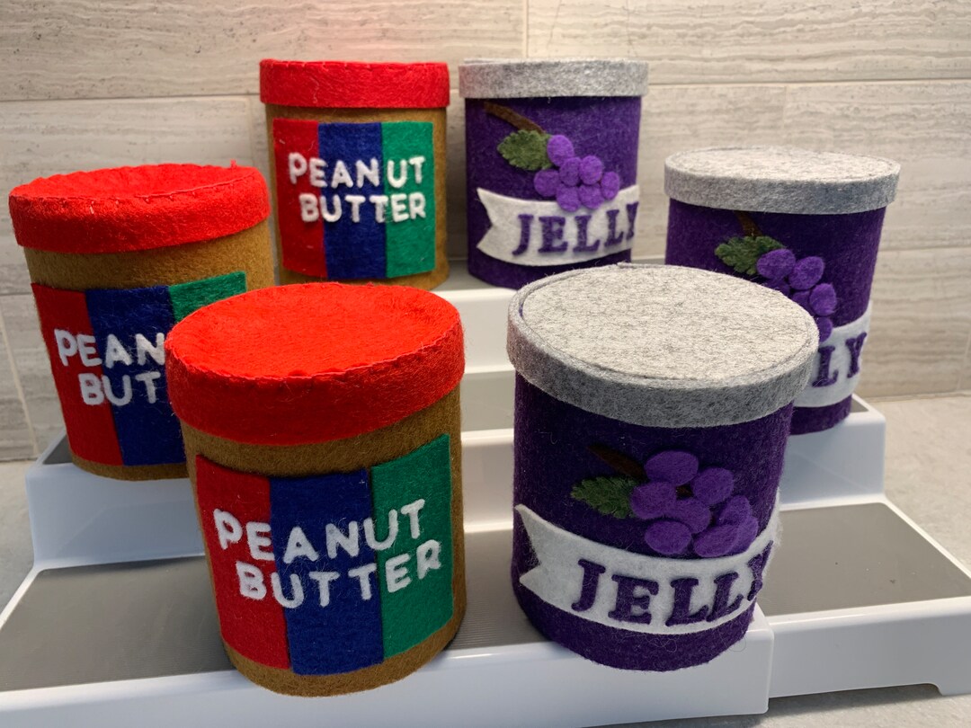 Peanut Butter & Jelly Jars Etsy
