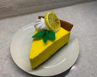 Lemon Cream Pie Slices