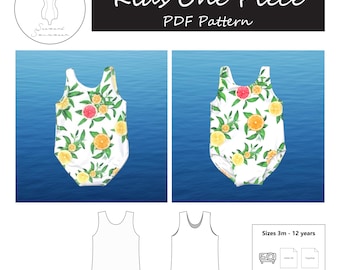 Kids One Piece PDF pattern