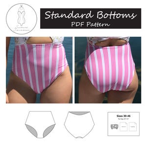 Standard Bottoms PDF pattern