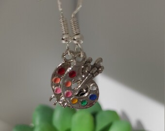 Paint Palette Earrings