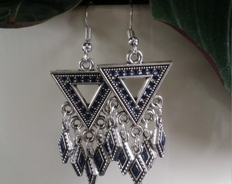 Ethnic Triangle earrings