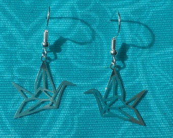 Origami earrings