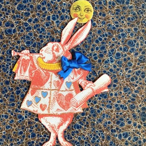 Alice no país das maravilhas coelho branco
