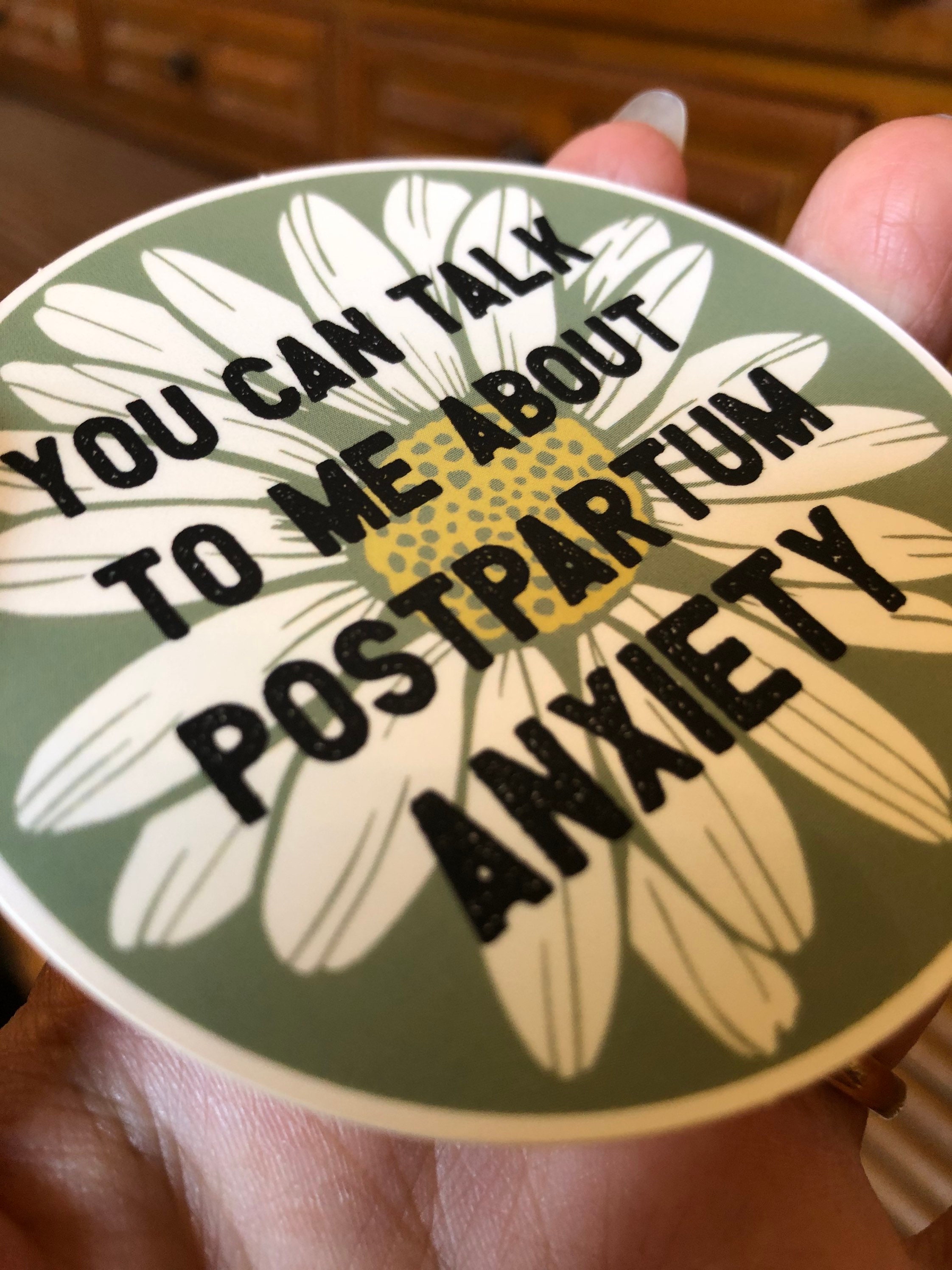 Postpartum Anxiety Sticker Ppd Birth Doula Nicu Nurse Therapy Shrink ...