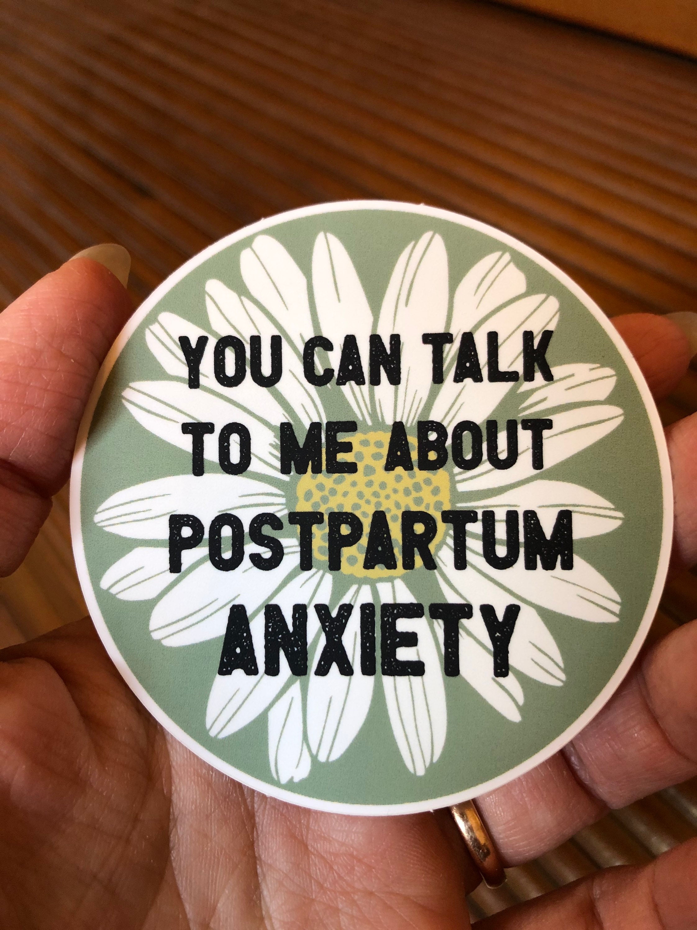 Postpartum Anxiety Sticker Ppd Birth Doula Nicu Nurse Therapy Shrink ...
