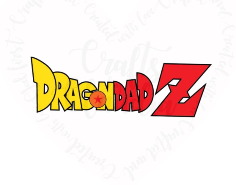 Father's Day Dragon Ball Z SVG PNG for Cricut Silhouette | Etsy