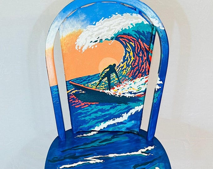 Featured listing image: Barreling the Pocket by Karen Spiro, Artist/Maker