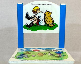 Hand Painted Kids Rockers, Winnie the Pooh Rocking Chair, Kids ...
