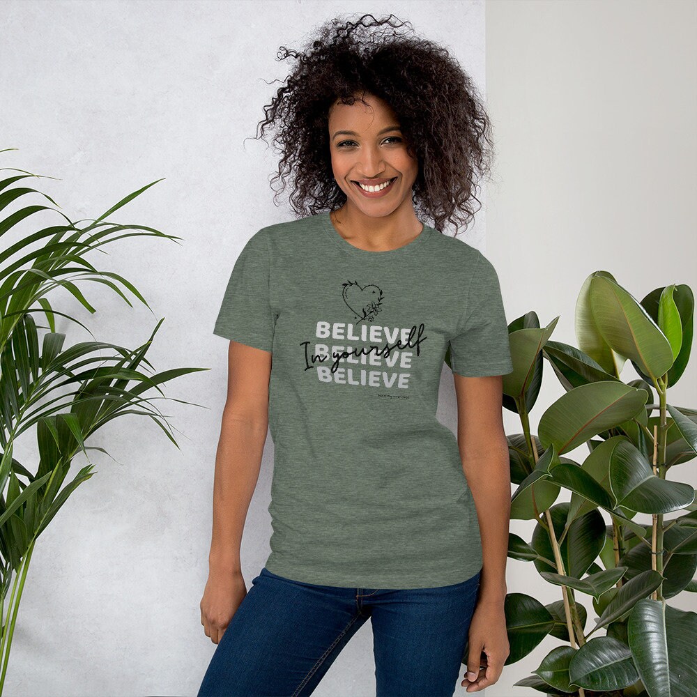 Believe in Yourself Shirt Inner Child Shirt Inspirational - Etsy