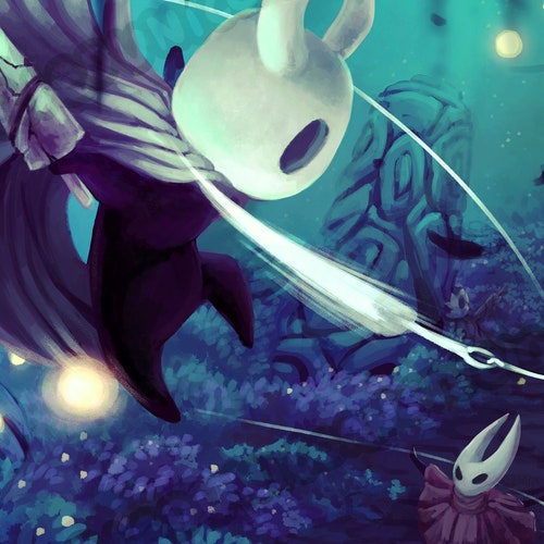 Hollow Knight Infected Vessel Art Matte Print - Etsy