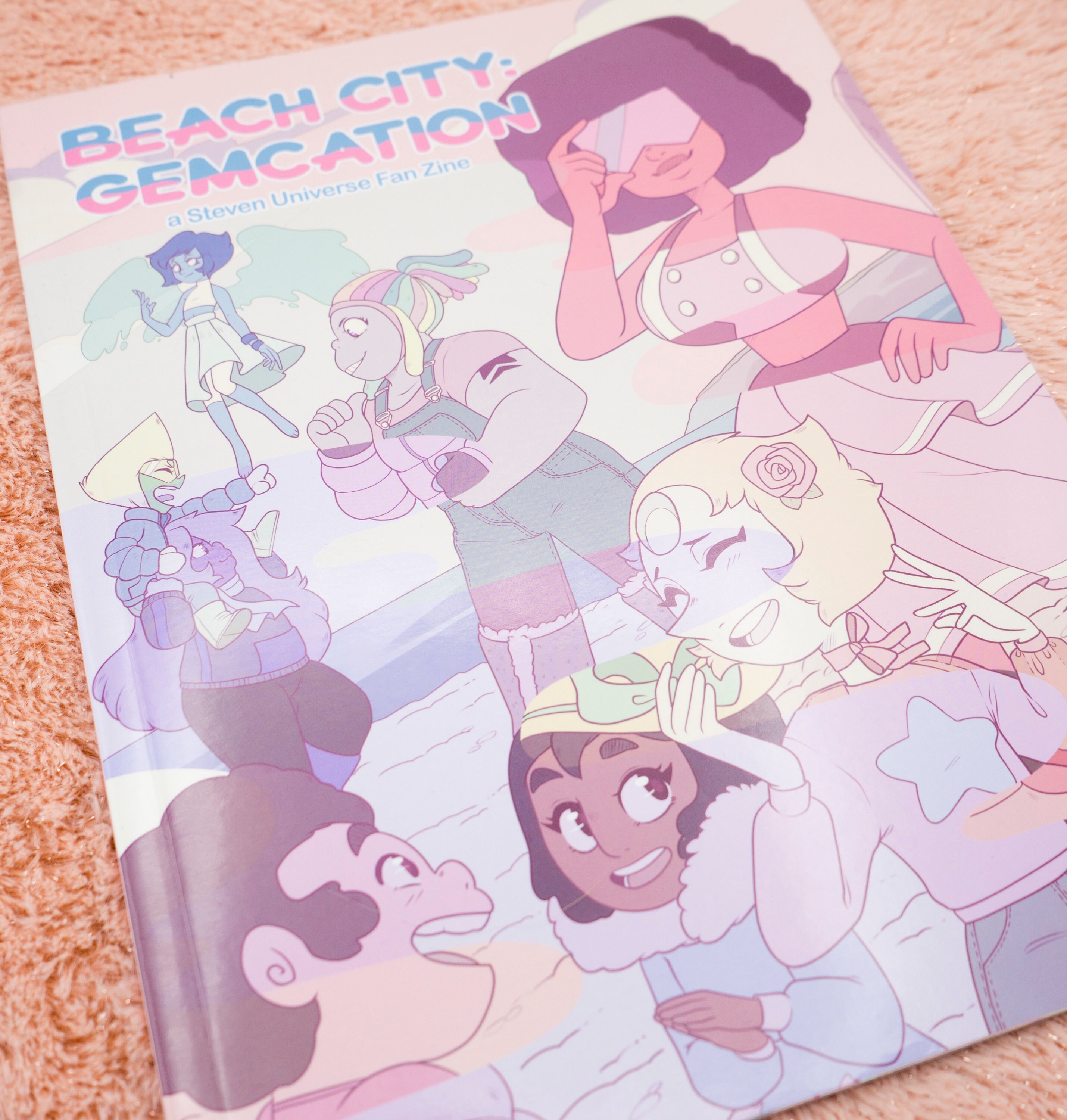 Steven Universe Zine Artbook Beach City Gemcation Various Etsy