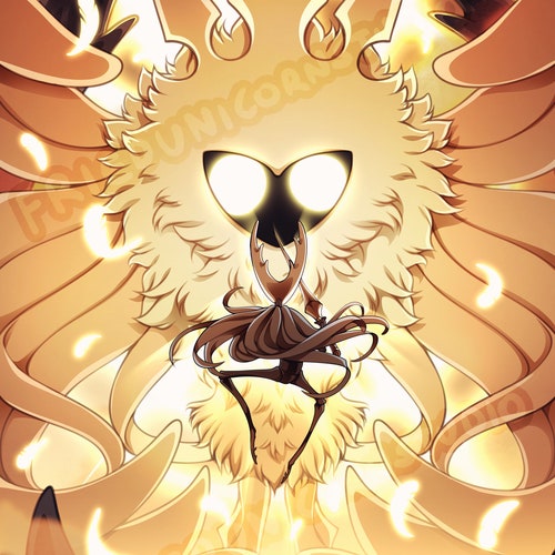 Hollow Knight Infected Vessel Art Matte Print - Etsy