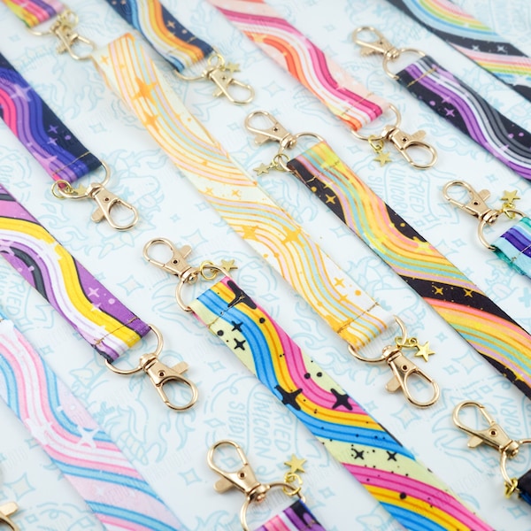 Handmade LGBTQIA + Queer Pride Flagge Armband Lanyards