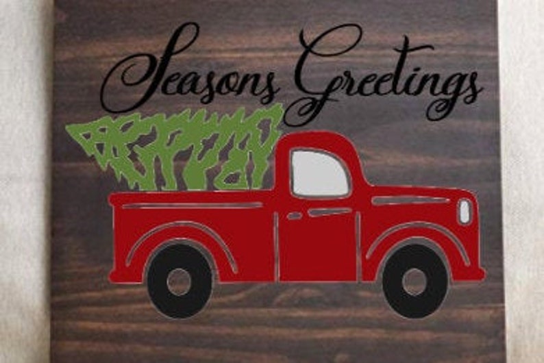 Download Christmas Red Truck bundle Cricut svg bundle Christmas Red ...