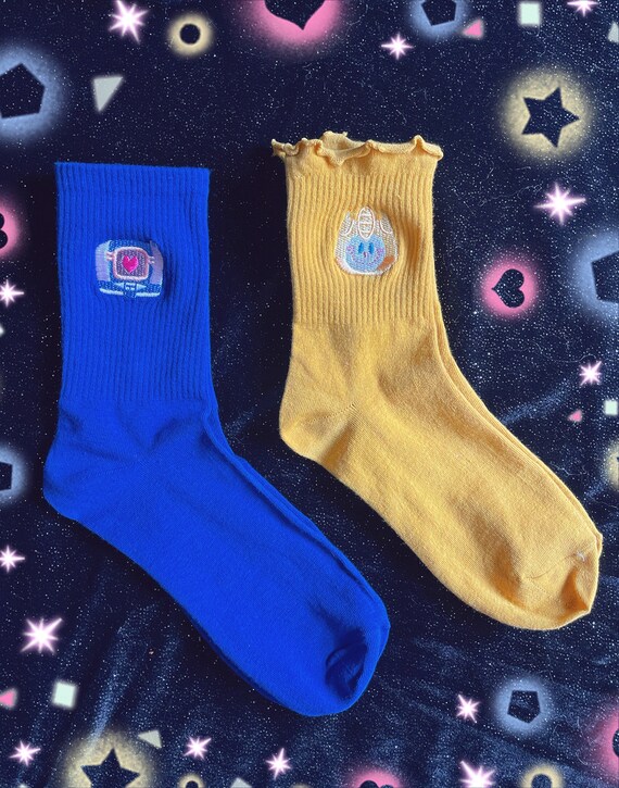 Transformers Embroidered socky socks Etsy