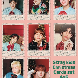 Skz stray kidz kerstkaartenset 14 kaarten
