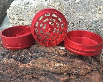 TumbleWeed 3™ Herb Grinder. Best 3 piece herb grinder with multi-height blades gently cuts, slice and serrates.