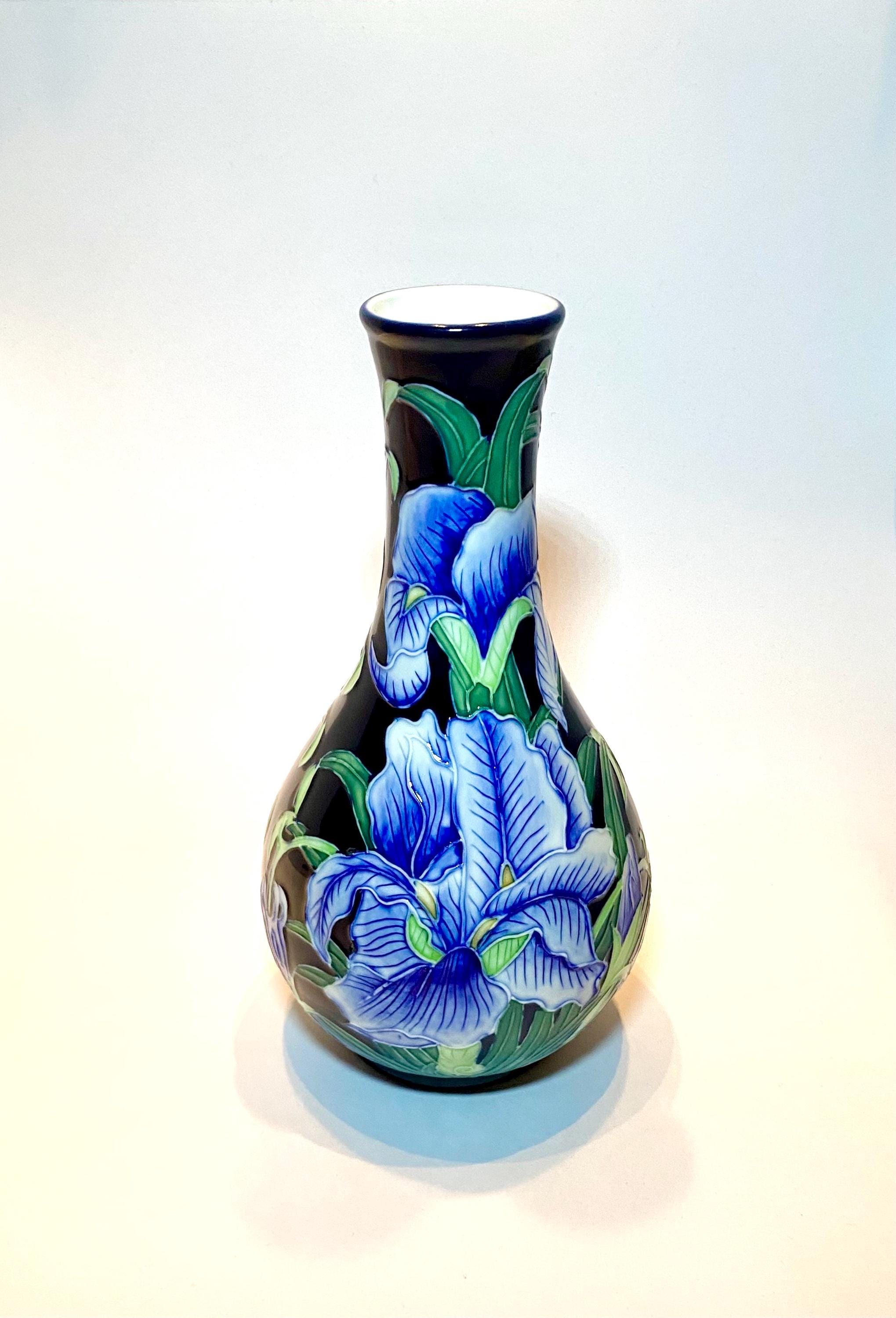 Moorcroft style vase - Etsy 日本