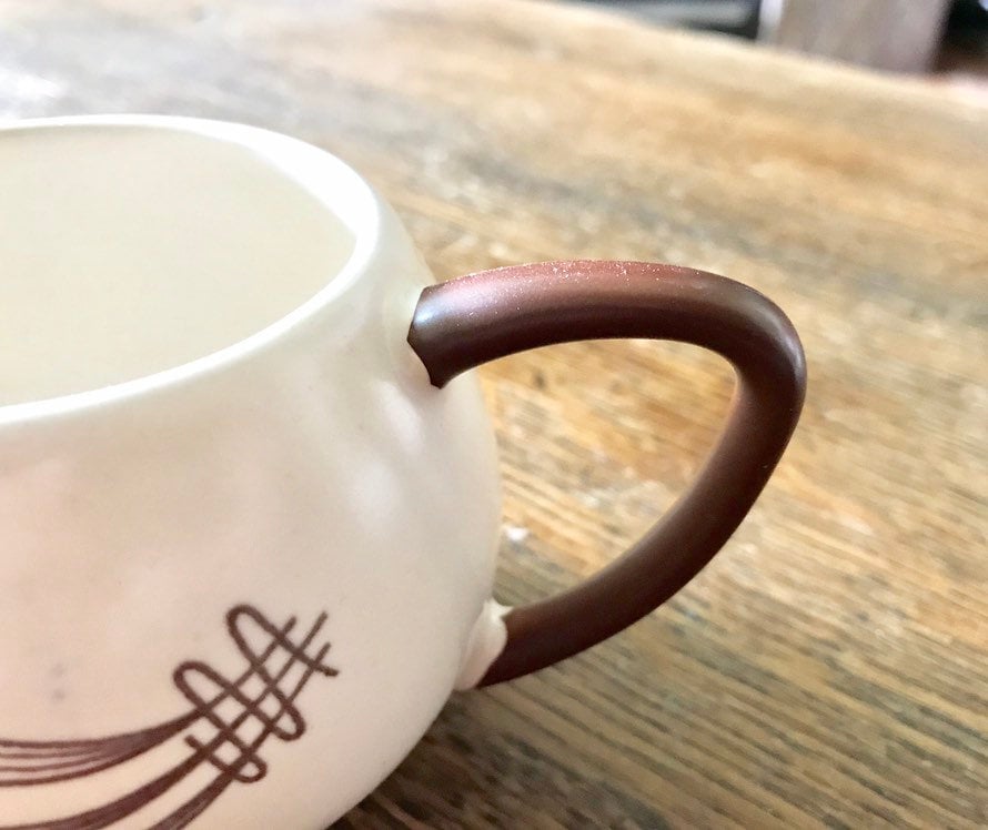 Carllanware Creamer, English Creamer, Handpainted Creamer, Pointy